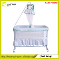 2015 Fabricant Enfants Prodcuts Swing Lit bébé avec moustiquaire Les roues 4pcs peuvent être montées Swing Crib